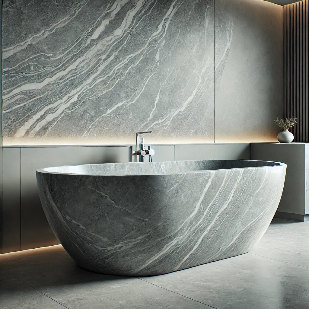 "Luxury Stone Bathtubs – Indulge in Elegance"