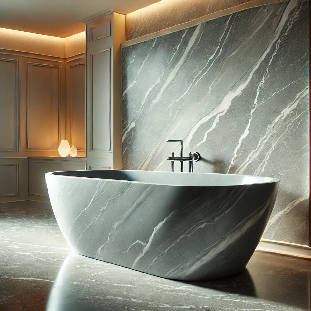 "Luxury Stone Bathtubs – Indulge in Elegance"