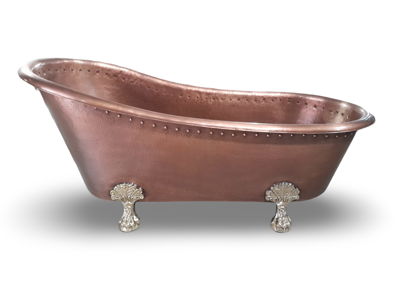 Copper bathtub